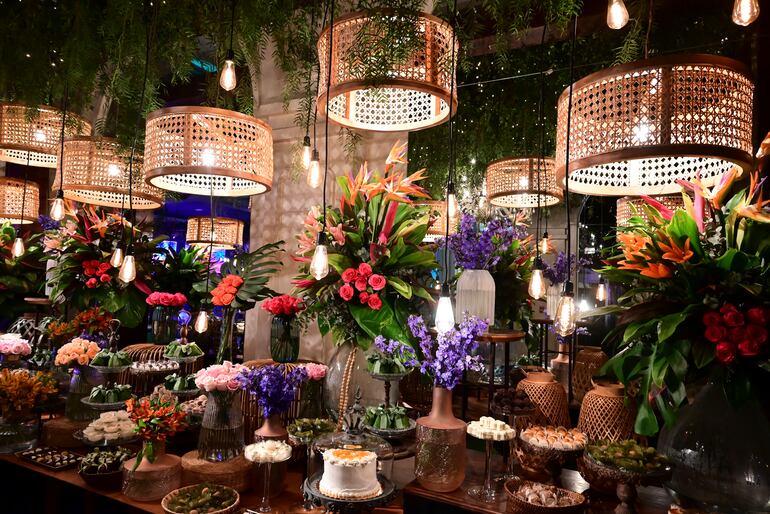 La deco llevó el sello de Karen Dalles.