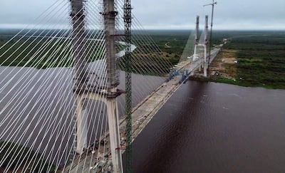 Puente de la Ruta Bioceánica, una obra clave para fortalecer la integración regional y el comercio.