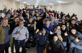 Acto político en Caaguazú.