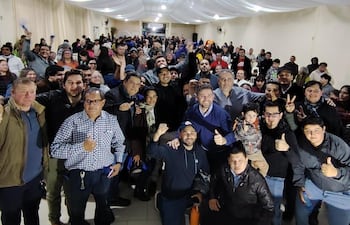 Acto político en Caaguazú.
