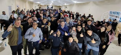 Acto político en Caaguazú.