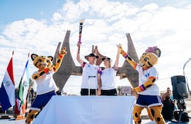 El Fuego llegó a Filadelfia, Chaco.