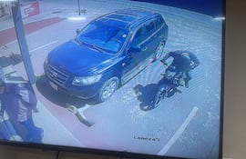 Asalto armado en financiera de Luque