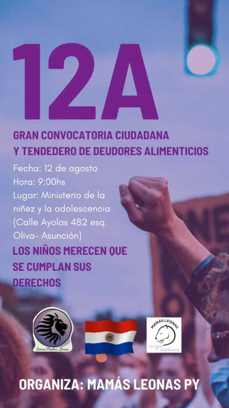 Madres volverán a exponer a padres irresponsables con el “tendedero de deudores alimenticios”