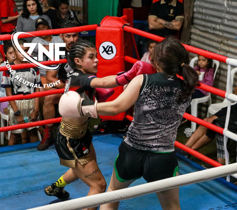 Monte Armoa, en el combate que le ganó a Siddhi Vieira.
