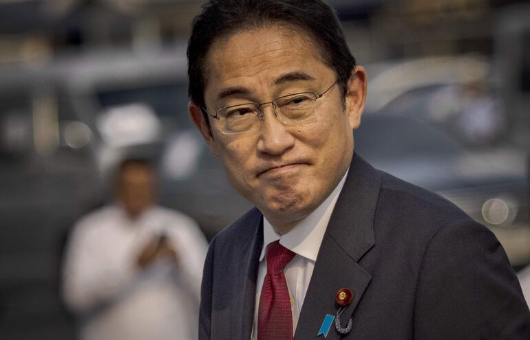 Fotografía del primer ministro japonés, Fumio Kishida.