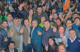 Miguel Prieto sella una alianza electoral con el PLRA para apoyar al candidato liberal a intendente de Ñemby, el exgobernador y exsenador Blas Lanzoni.