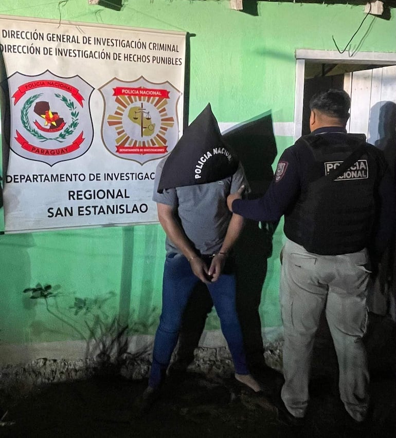 El detenido en el procedimiento realizado por la comitiva se encuentra recluido en la sede de la comisaría 8ª de Santaní