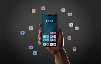 Íconos de aplicaciones. Imagen ilustrativa.