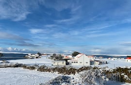 En Goose Green se exhiben testimonios de la guerra de Malvinas de 1982 entre fuerzas británicas y argentinas.