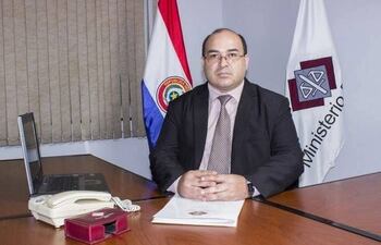 Alcides Giménez, fiscal de la causa.