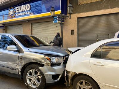 accidente tránsito asunción