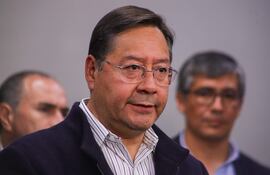 El presidente de Bolivia, Luis Arce.