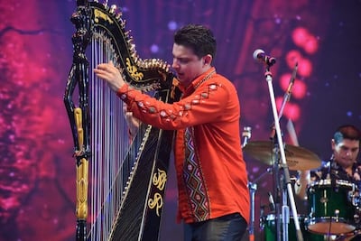 Marcelo Rojas. "El Divo del Arpa".