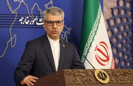Ismail Baghaei, portavoz del Ministerio de Exteriores de Irán.