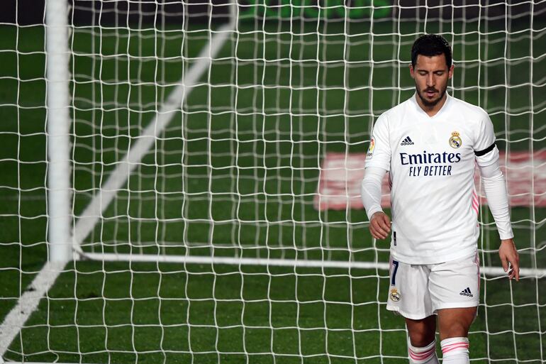 El belga Eden Hazard, en el Real Madrid