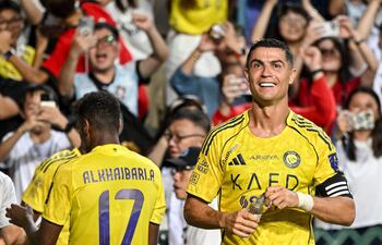 Cristiano Ronaldo, futbolista del Al Nassr de Arabia Saudí. (AFP)