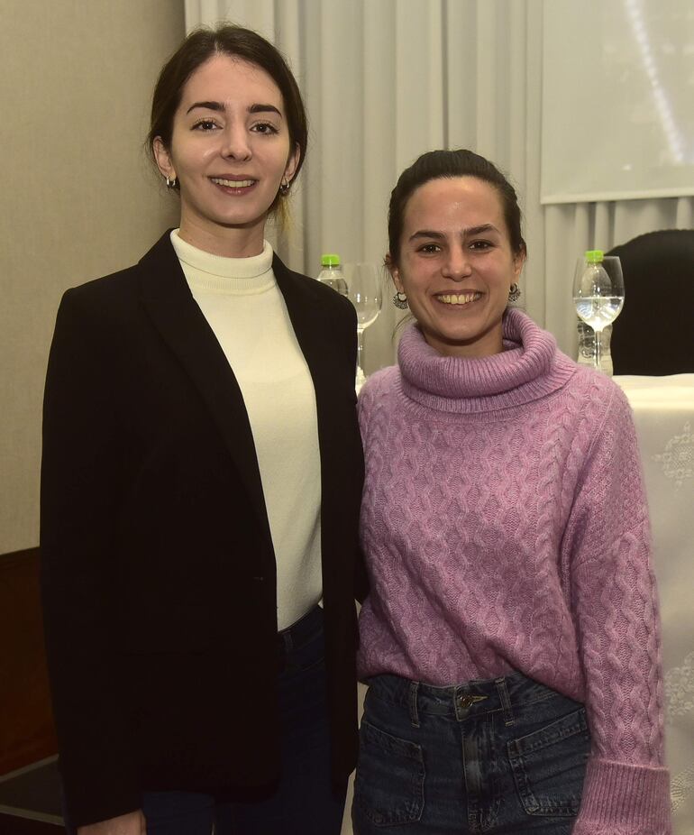 Vanessa Gutiérrez y Betharran Florentín.