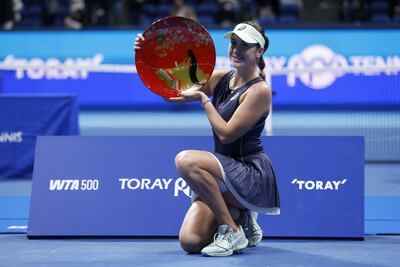 Belinda Bencic conquistó el título en Tokio tras imponerse en la final sobre Linda Noskova.