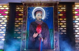 El tapiz de San Roque González.