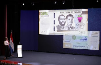 Paraguay presentó una nueva familia de billetes que empezarán a circular a partir del primer trimestre del 2027