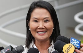 Keiko Fujimori, candidata presidencial en Perú.