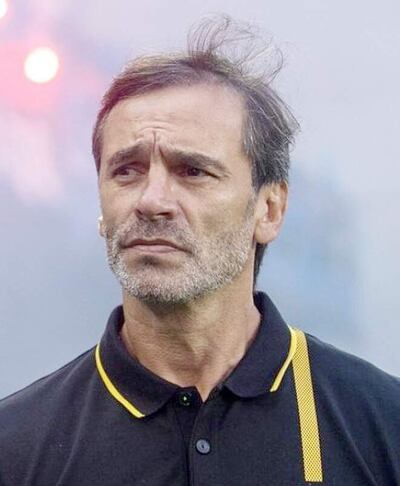 Fabián Bustos (28/03/1969), reemplazante de Martín Palermo en la conducción técnica de Olimpia.