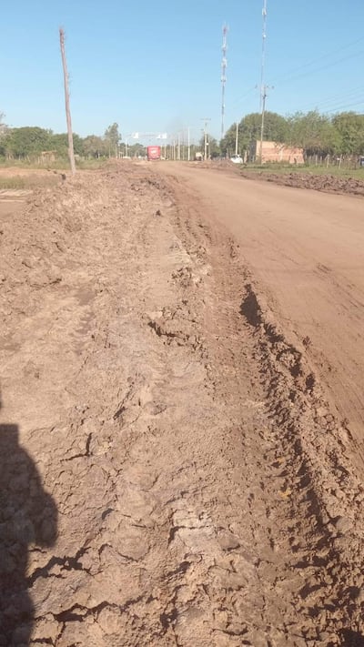 Denuncian incumplimiento de las tareas de mantenimiento de la ruta que conecta Yabebyry con la compañía Panchito López.