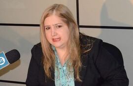 Agente fiscal Liliana Alcaraz, designada como próxima titular de la Seprelad, en una imagen de archivo.