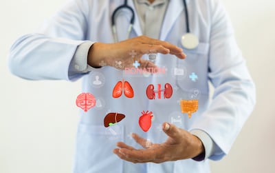 Concepto de donación de órganos, imagen ilustrativa.