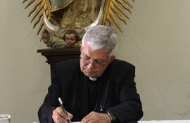 El cardenal Adalberto Martínez.