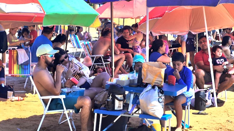 Encarnación se disfruta en familia.