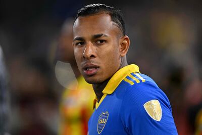 Sebastián Villa, 27 años, futbolista colombiano de Boca Juniors.