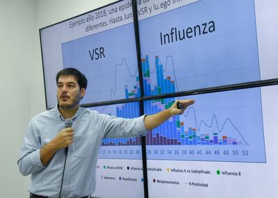 Guillermo Sequera, Director de Vigilancia de la Salud.