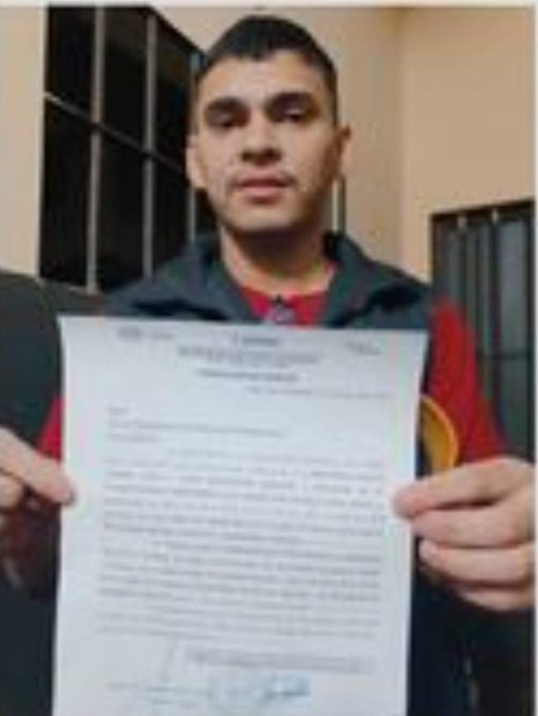 Fernando Villa Alta Torales (25) alias Tutu'i, condenado a 20 años de cárcel.