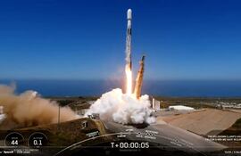 Foto de archivo y de referencia del lanzamiento de Space X.