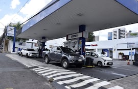 Petropar aumentó los precios de los combustibles desde hoy.