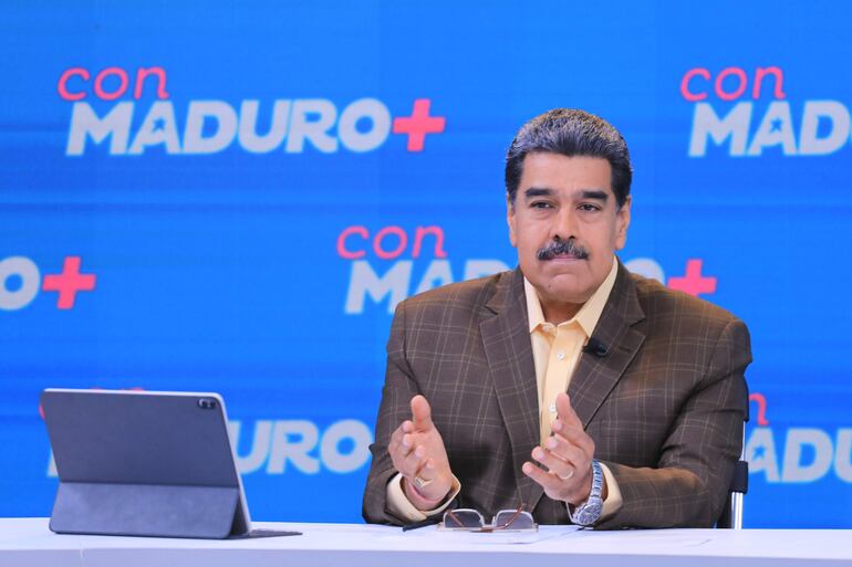 Nicolás Maduro, presidente de Venezuela.