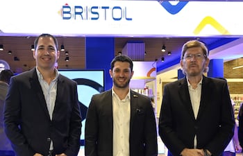 Eduardo Giménez, Nahuel Pianarosa y Neri Giménez.