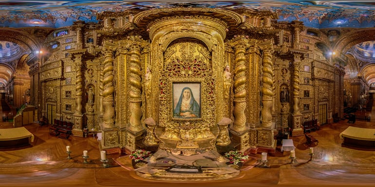 Iglesia de la Compañía de Jesús, Quito, Ecuador.