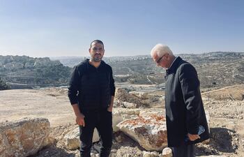 Palestinos al borde del desalojo en Um Tubas: "De repente, ya no soy propietario de mi tierra". EFE/ Nuria Garrido