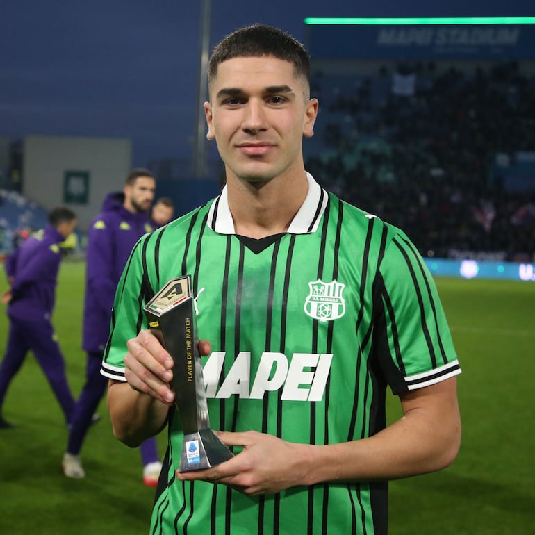 Cristian Volpato (22 años), delantero australiano, nacionalizado italiano, que juega en U. S. Sassuolo Calcio de la Serie A de Italia.
