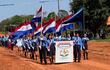 Los pobladores de la colonia Primavera Real, distrito de Guayaybí, celebran con desfile estudiantil el aniversario Nº 24 de la comunidad