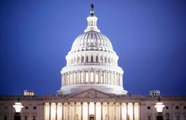 Congreso de los EE.UU. Los demócratas, la oposición accionante, son mayoría en la Cámara Baja pero minoría en el Senado.