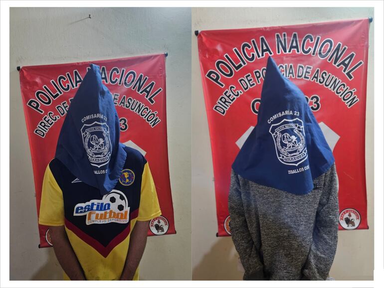 Detienen a dos sospechosos de múltiples robos en Zeballos Cue