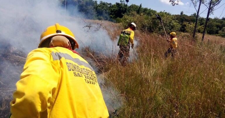 Los bomberos combatieron en el 2023, un total de 186 casos de incendios.