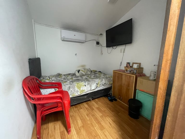 Celda VIP en la penitenciaría de Emboscada.