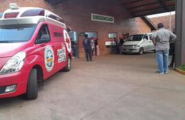 Área de Urgencias del Hospital Regional de Pedro Juan Caballero.