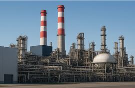 Planta termoeléctrica.