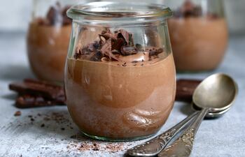 Mousse de chocolate.